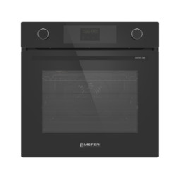 Электрический духовой шкаф Meferi MEO6013BK ULTRA, черный