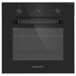 Электрический духовой шкаф Meferi MEO604BK LIGHT, черный