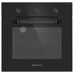 Электрический духовой шкаф Meferi MEO606BK LIGHT, черный