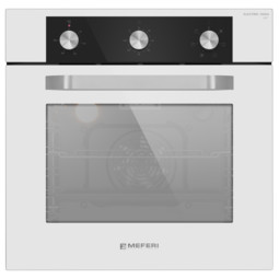 Электрический духовой шкаф Meferi MEO606WH LIGHT, белый