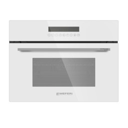 Электрический духовой шкаф Meferi MEO608WH MICROWAVE, белый