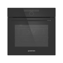 Электрический духовой шкаф Meferi MEO6017BK ULTRA, черный