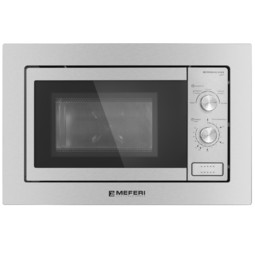 Встраиваемая микроволновая печь Meferi MMO6020IX LIGHT, нержавеющая сталь