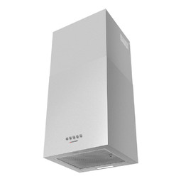 Дизайнерская пристенная вытяжка Meferi ROOMBOX40IX COMFORT