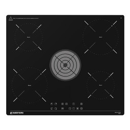 Индукционная варочная панель Meferi с вытяжкой XSMART60BK POWER