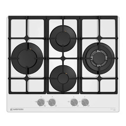 Газовая варочная панель Meferi MGH604WH GLASS ULTRA