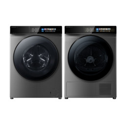 Комплект из стиральной и сушильной машин серый MS10GR87 COMFORT